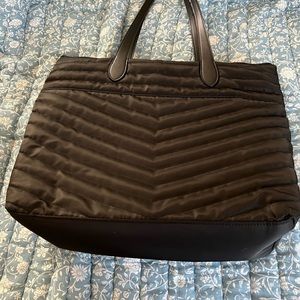 A New Day tote with laptop sleeve